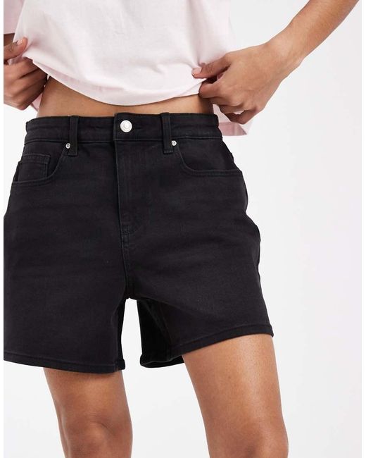 ONLY White Denim Shorts With Stretch