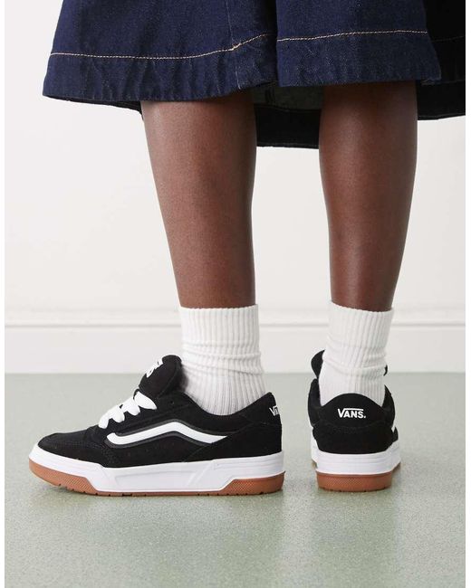 Vans Black Hylane Chunky Suede Sneakers