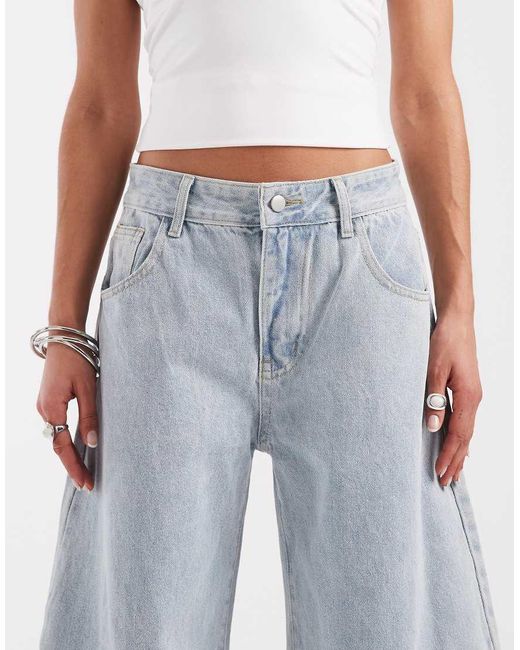 BRONZE SNAKE Blue Horseshoe Jeans