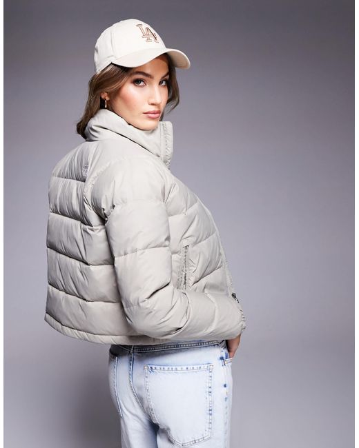 The North Face Gray Hydrenalite Down Puffer Jacket