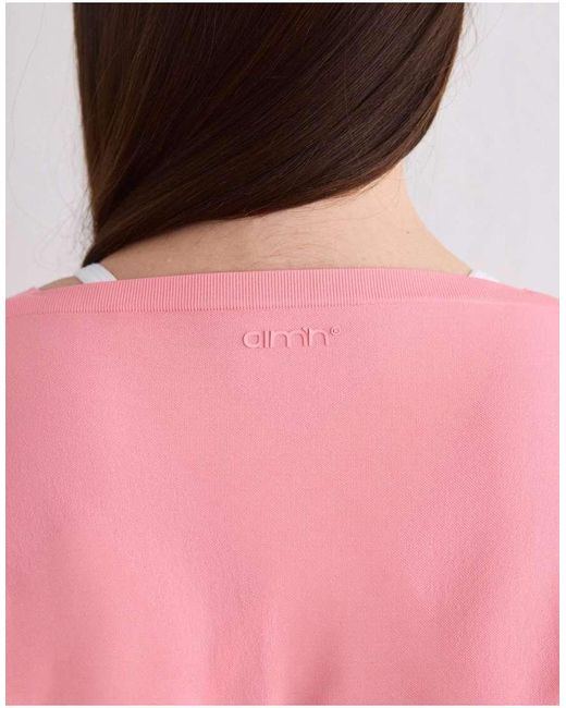 Aim'n Pink Blush Shape Seamless Wrap Long Sleeve