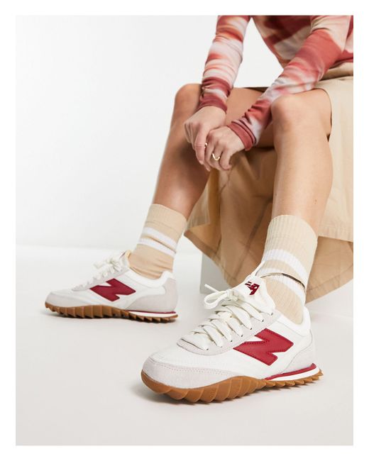 Rc30 - sneakers bianche e rosse da Uomo di New Balance in Nero | Lyst