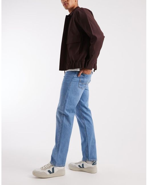 Jack & Jones Blue Chris Relaxed Fit Jeans for men