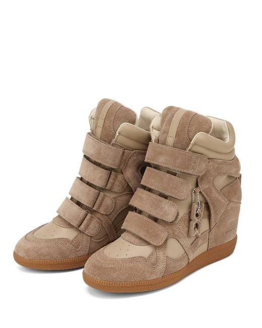Nokwol Brown Eden Wedge Trainers