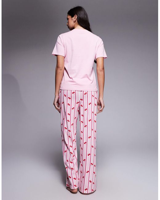 Threadbare Pink – valentines – pyjama