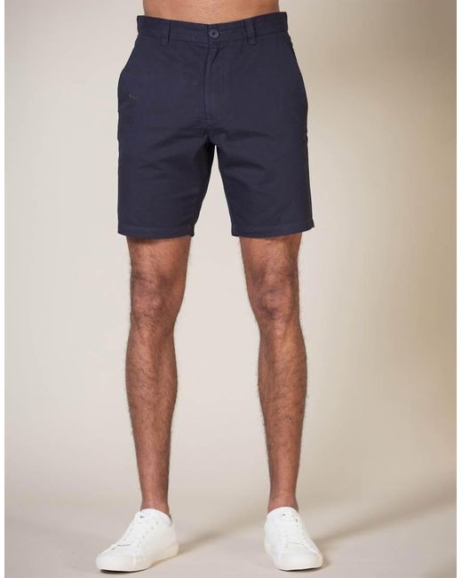 French Connection White 2 Pack Cotton Chino Shorts for men