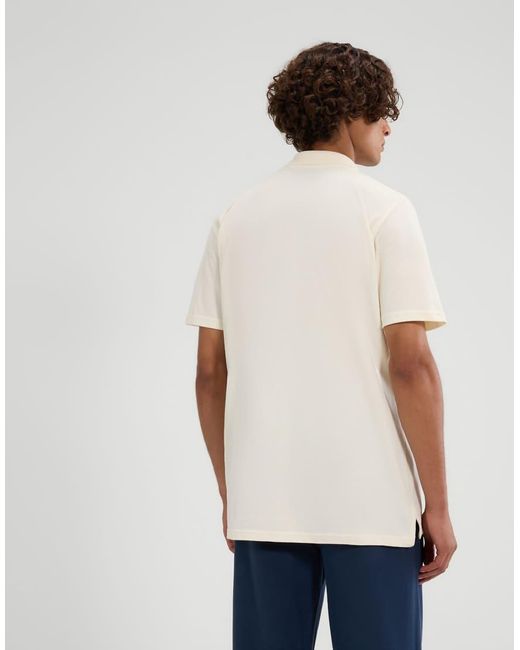 Ellesse White Senago Polo for men