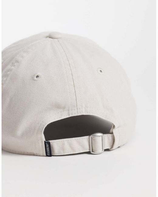 Element – baseballkappe in White für Herren