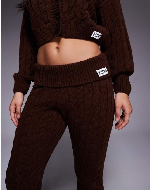 ASOS Weekend Collective in het Brown