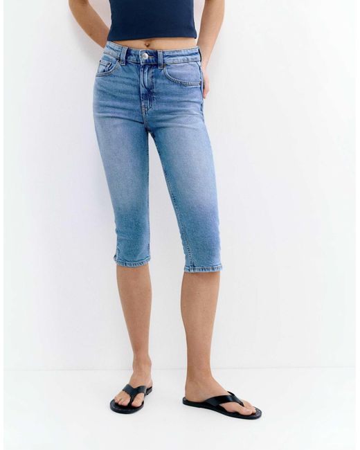 Pull&Bear Blue – caprihose