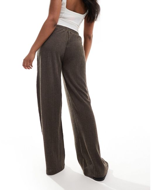Pantalones marrón ASOS de color Gray