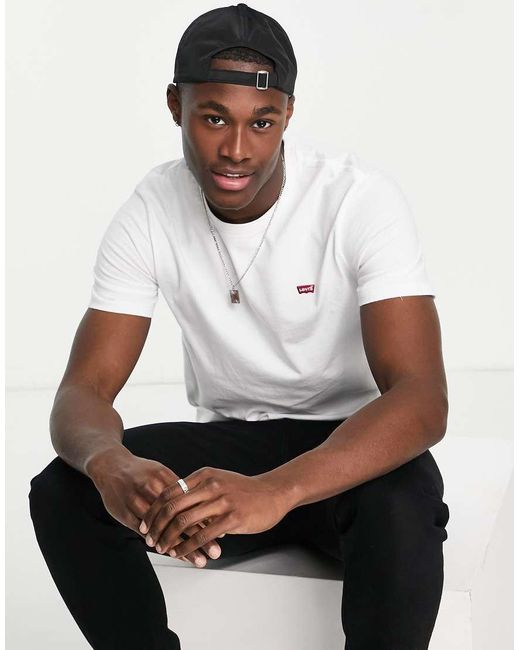Levi's White Original Small Batwing T-Shirt for men
