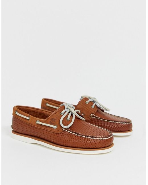 timberland tan boat shoes