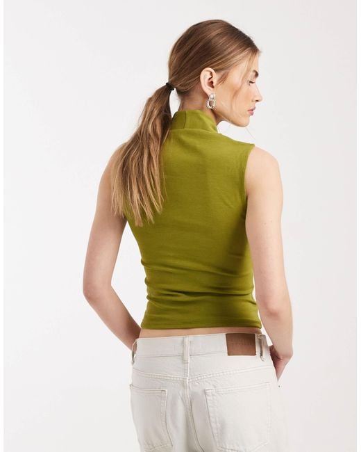 ASOS Green – kompaktes baumwoll-oberteil