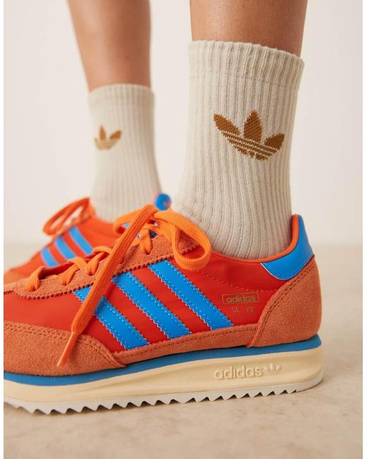 Adidas Originals Blue Sl 72 Rs Trainers for men
