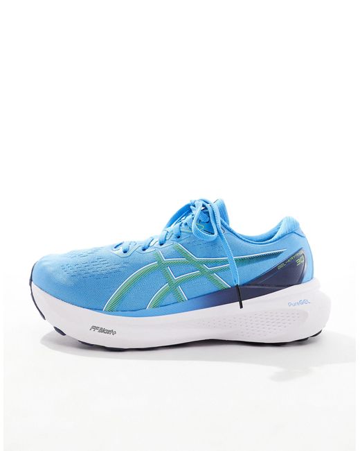 Asics Blue Gel-kayano 30 Stability Running Trainers for men