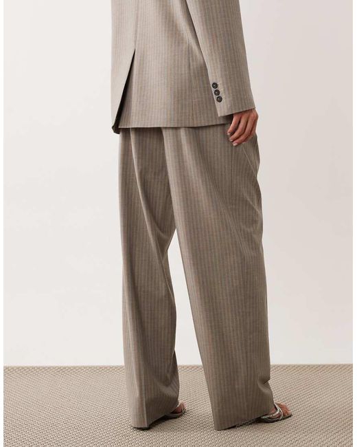 Mango Natural Sol baggy Tailored Pants