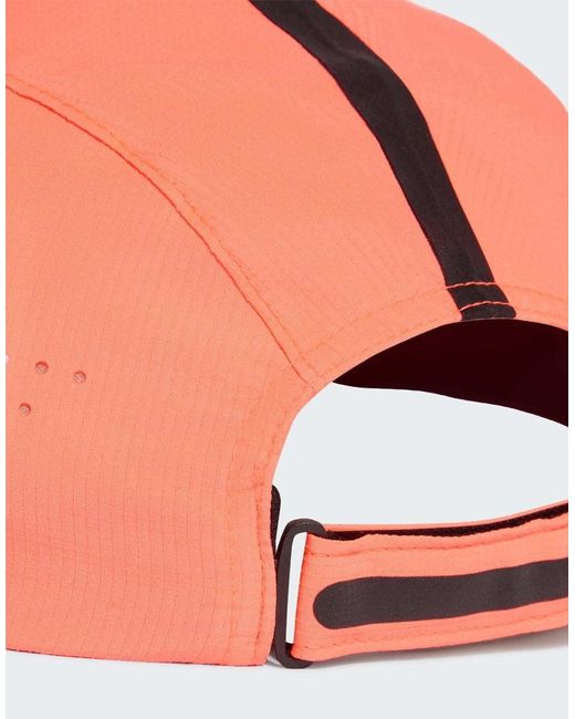 Adidas Originals Orange Runningxadizero Lightweight Climacool Cap