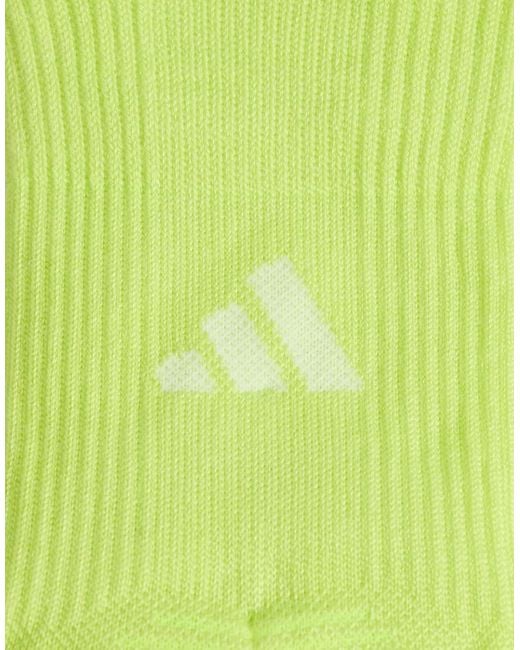 Adidas Originals Yellow Adidas Running Boost Socks for men