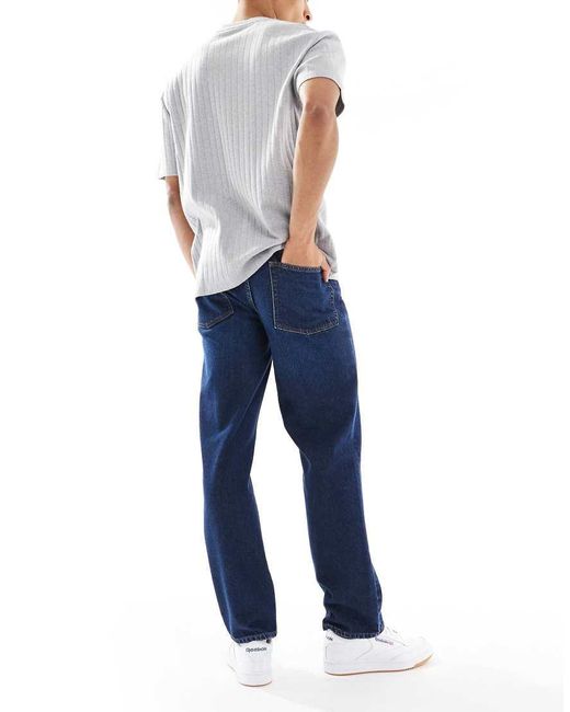 ASOS Blue Straight Jean for men