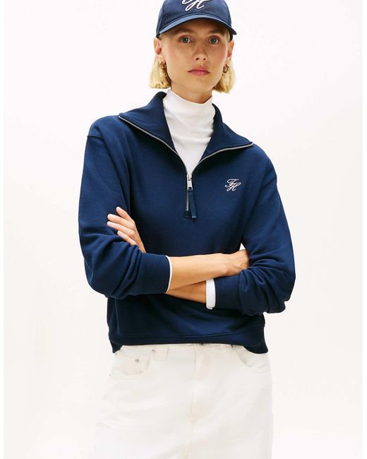 Tommy Hilfiger Blue – terry-pullover
