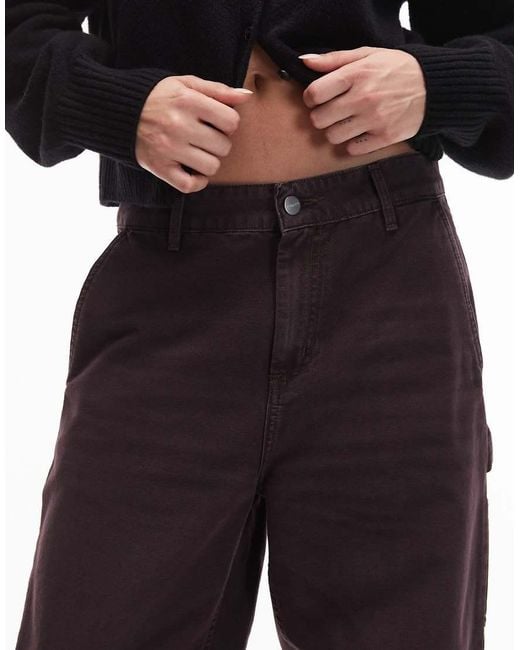 Carhartt Black Pierce Straight Carpenter Trousers