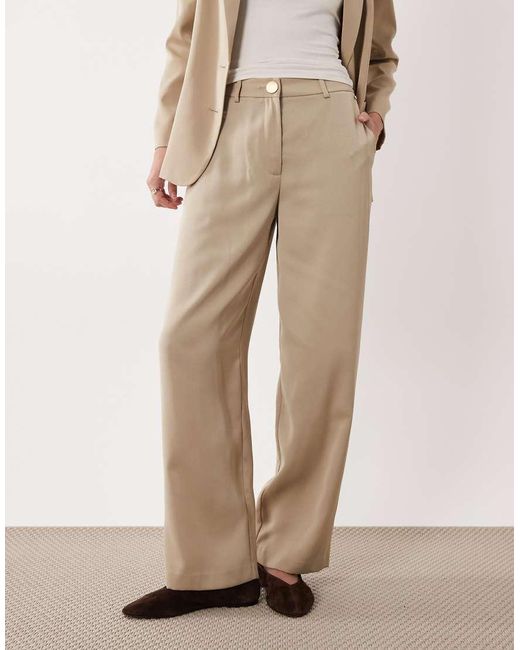 ARMANI EXCHANGE Natural Co-ord Wide Leg Trouser