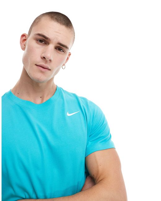 Nike Blue Dri-fit T-shirt for men