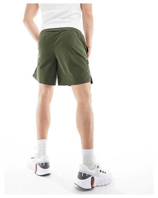 Nike Green Challenger Dri-fit 7 Inch Shorts for men