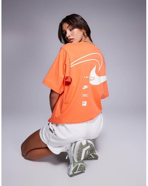 women's nike orange clothing