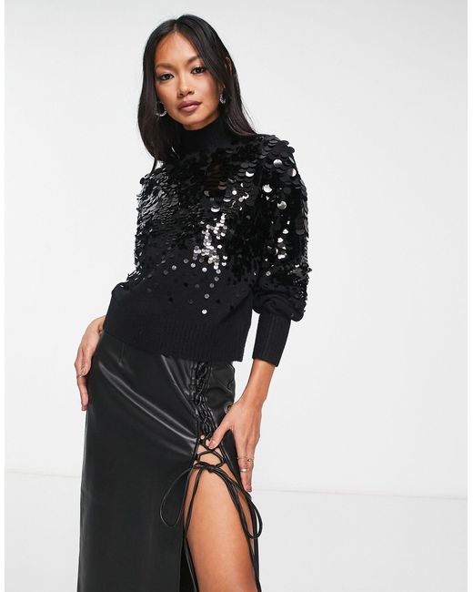 & Other Stories Sequin Sweater in Black | Lyst Australia