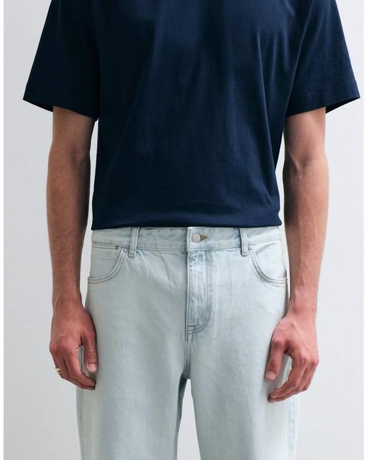 ASOS COLLECTIVE Blue Ac-b253 Classic Straight Fit Denim Jean for men