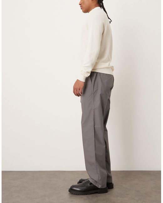 ARKET White Lightweight Pull-on Trousers for men