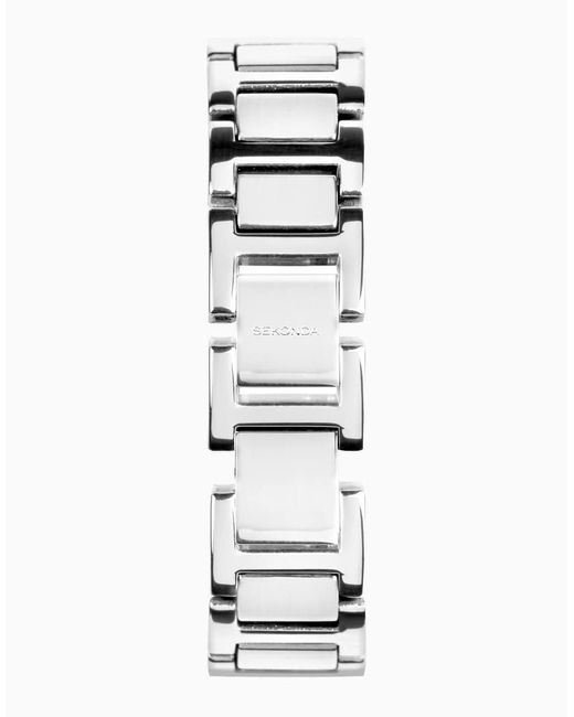 Sekonda White Colette 22Mm Rectangular Analogue Watch