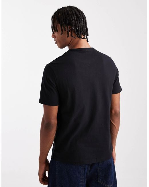 Jack & Jones Black Slim T-shirt for men