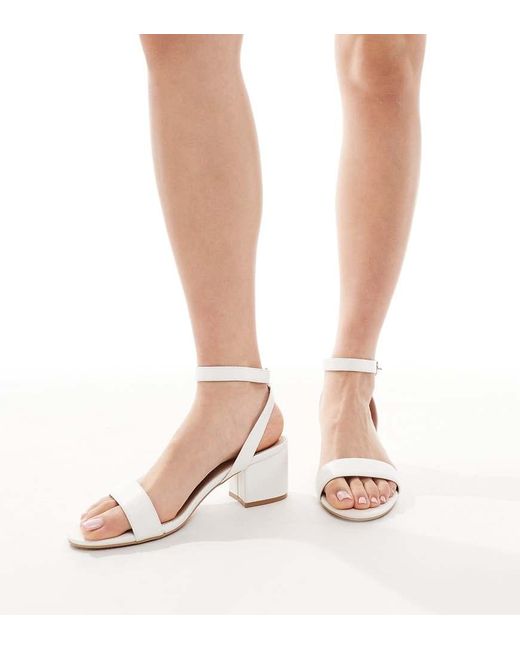 SEQWL Wide Fit Pink Seqwl Hallie Wide Fit Heeled Sandals