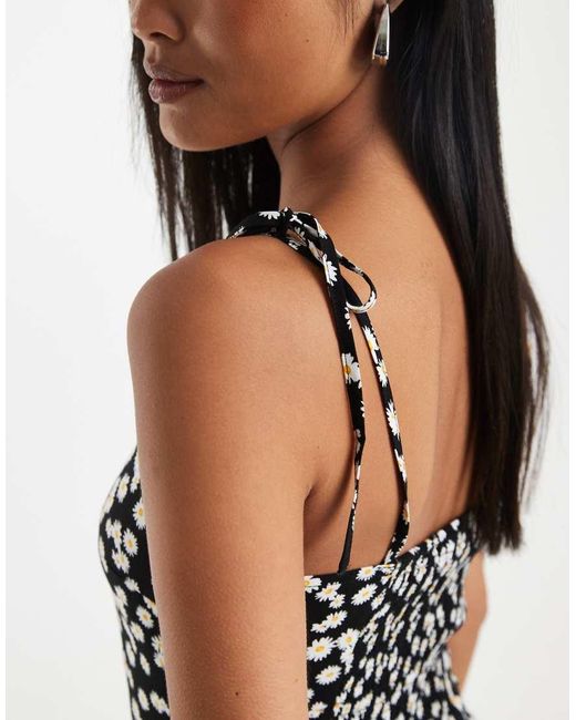 Vero Moda White Easy Tie Shoulder Cami Mini Dress