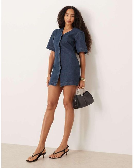 Vestito Corto di ASOS in Blue