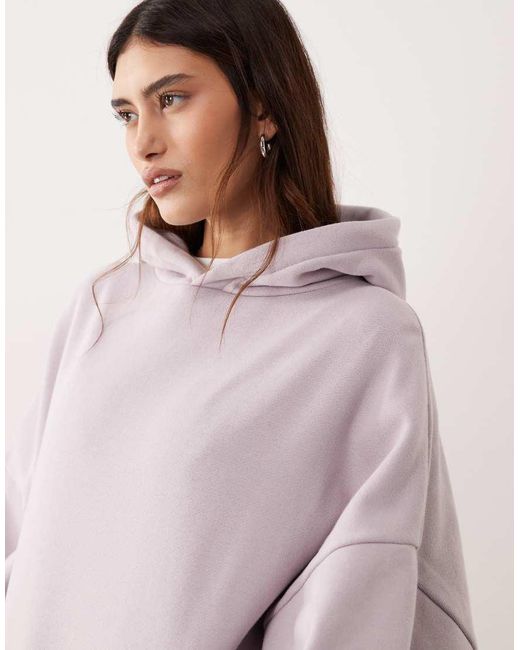ARRANGE Purple Oversized Premium Heavy Weight Hoodie