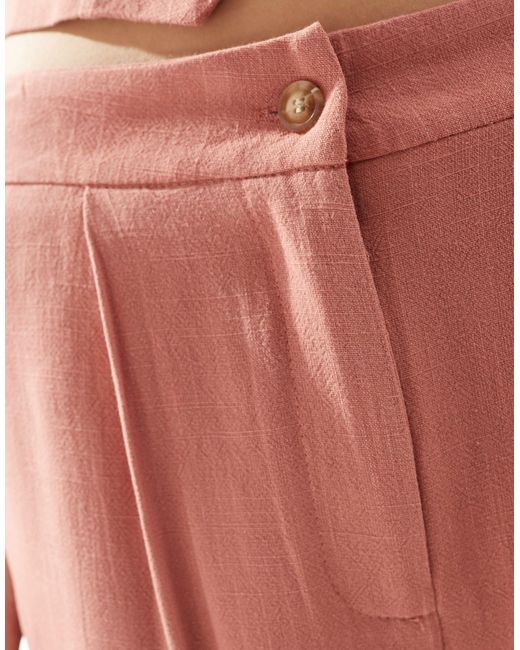Pantaloni a fondo ampio di In The Style in Pink