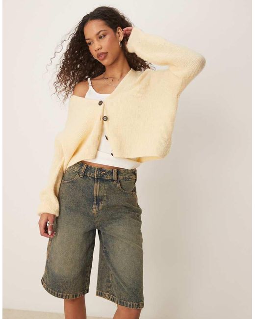 Dickies Natural Denim Carpenter Jorts