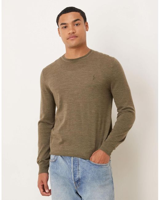Polo Ralph Lauren – strickpullover aus merinowolle in Green für Herren