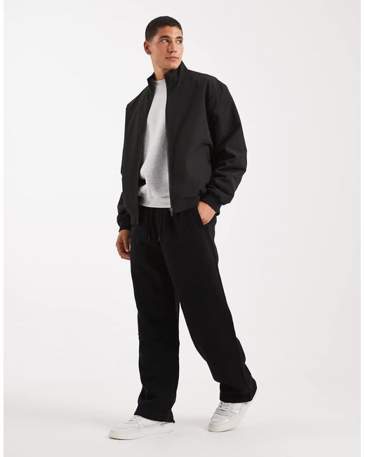 Jack & Jones Black Harrington Jacket for men