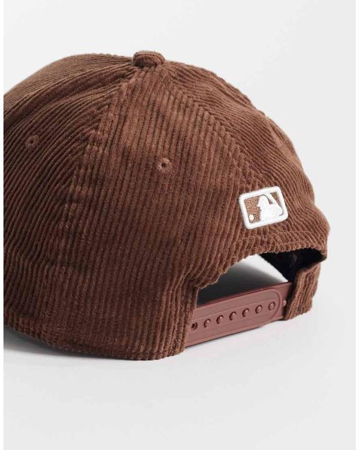 KTZ Brown Ny Yankees 9Forty Cord Cap