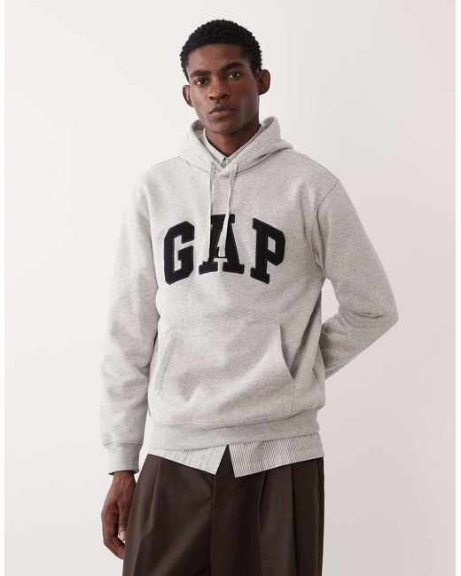 Gap Natural Logo Over Head Hoodie for men