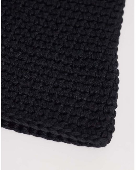 ASOS Blue Crochet Hat for men