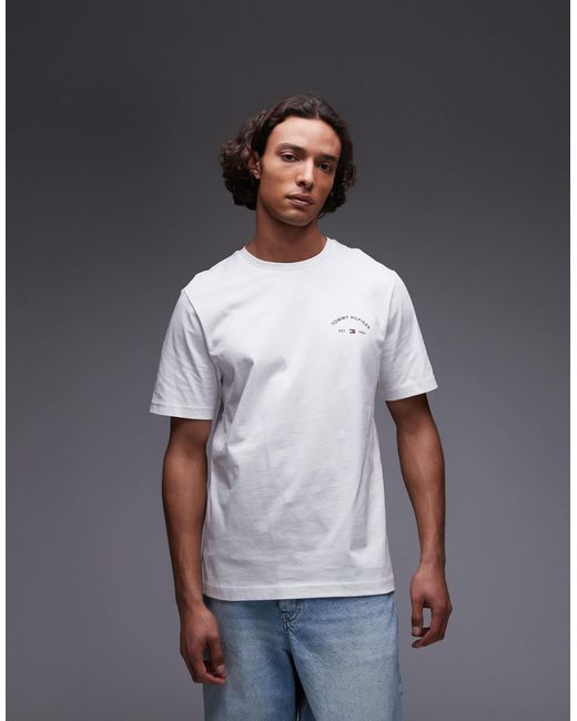 Tommy Hilfiger – t-shirt in White für Herren