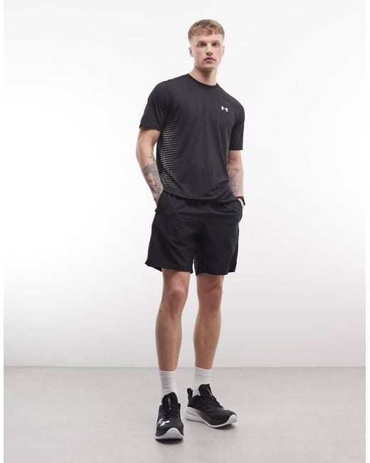 Under Armour Black Tech Sport Shorts for men