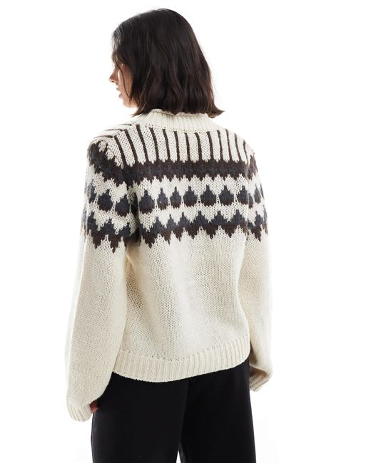 Vero Moda Natural – aware – strickjacke