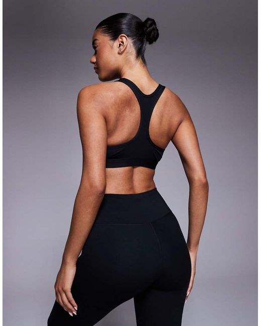 Nike Green Swoosh Light Support Sports Bra